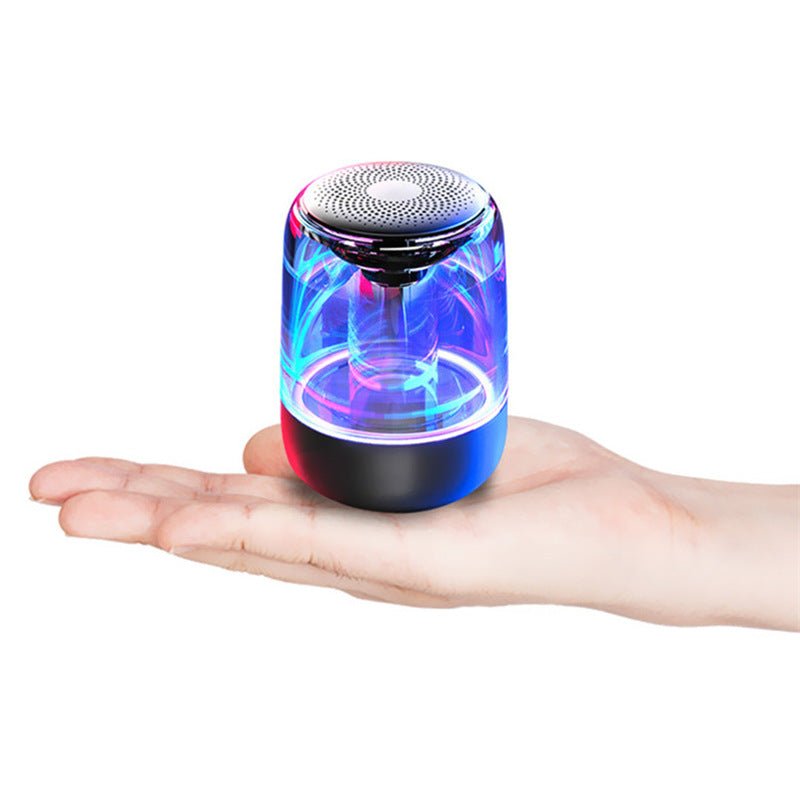 Portable Speakers Bluetooth Column Wireless Bluetooth Speaker Powerful Bass Radio with Variable Color LED Light - Bluetooth Speakers -  Trend Goods