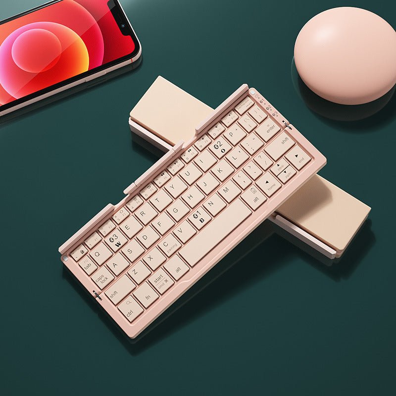 Portable Wireless Bluetooth Folding Keyboard - Keyboards -  Trend Goods