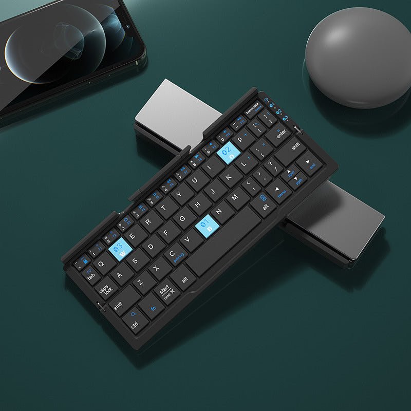 Portable Wireless Bluetooth Folding Keyboard - Keyboards -  Trend Goods