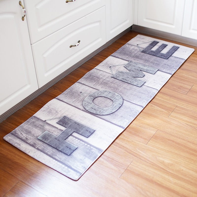 Printed Long Floor Mat Bathroom Kitchen Carpet Hallway Water Absorption Non-slip Mat - Floor Mats -  Trend Goods