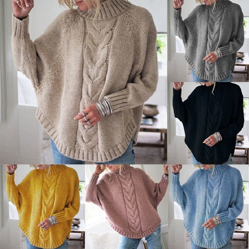 Pullover sweater women loose sweater - Sweaters -  Trend Goods