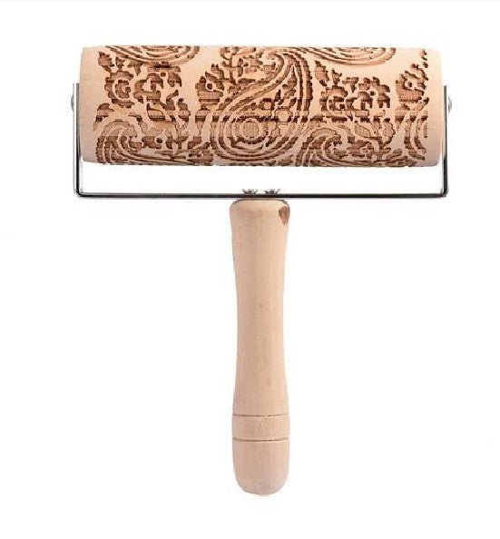 Push-Style Christmas Embossing Rolling Pin - Rolling Pins -  Trend Goods