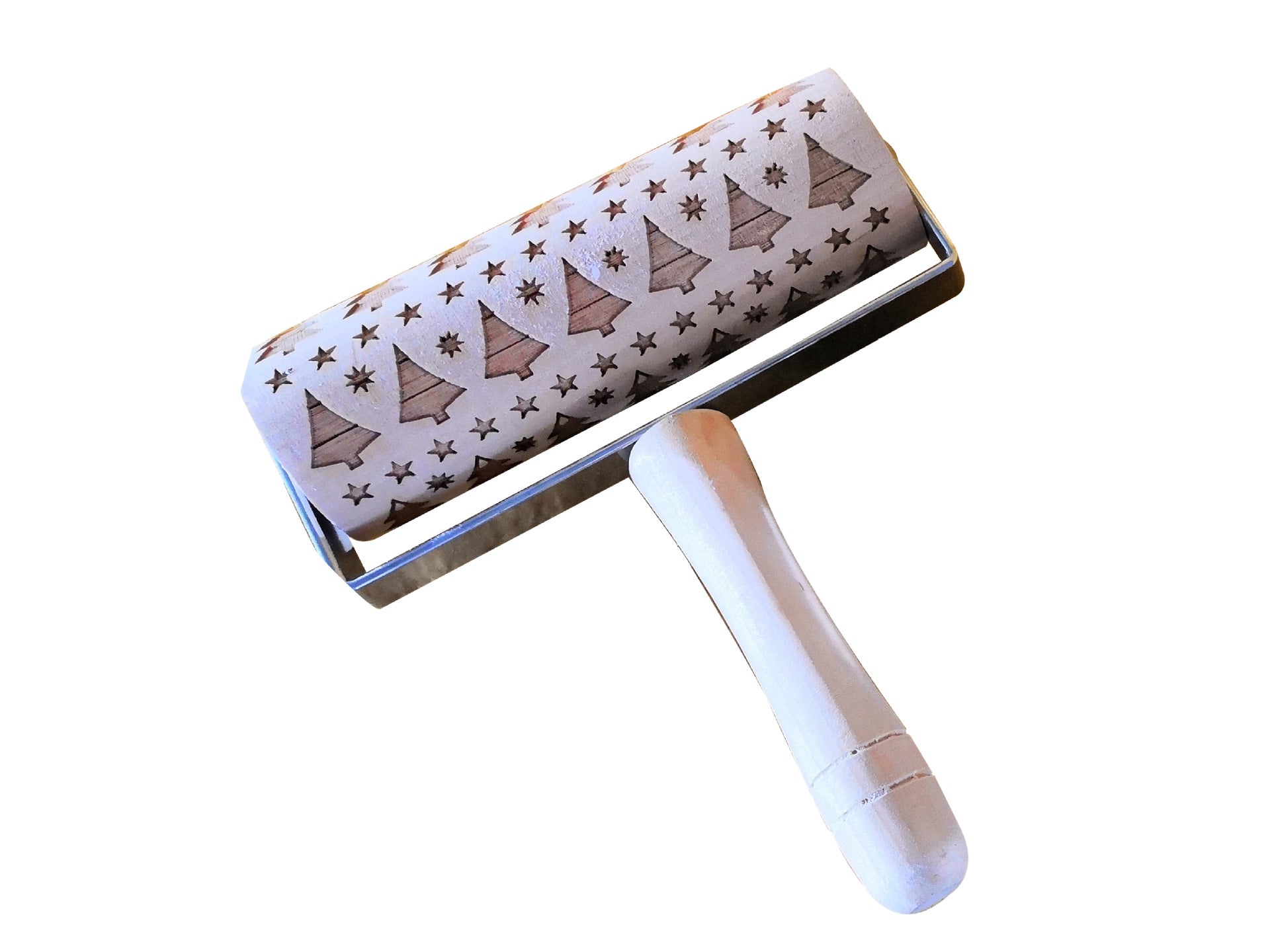 Push-Style Christmas Embossing Rolling Pin - Rolling Pins -  Trend Goods