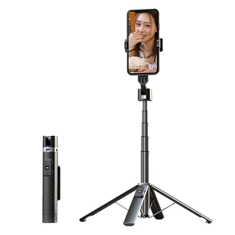 Quadrupod Double Sided Light Mobile Phone Bluetooth Selfie Stick - Selfie Sticks -  Trend Goods