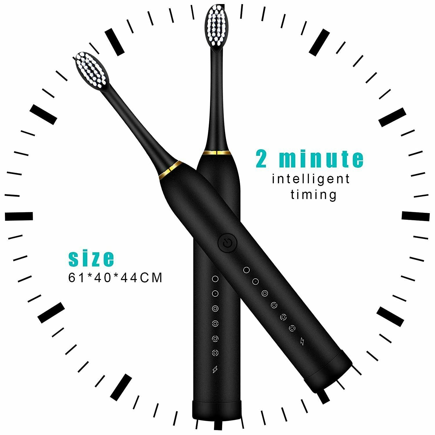 Rechargeable Sonic Electric Toothbrush Brush Heads Toothbrushes - Toothbrushes -  Trend Goods