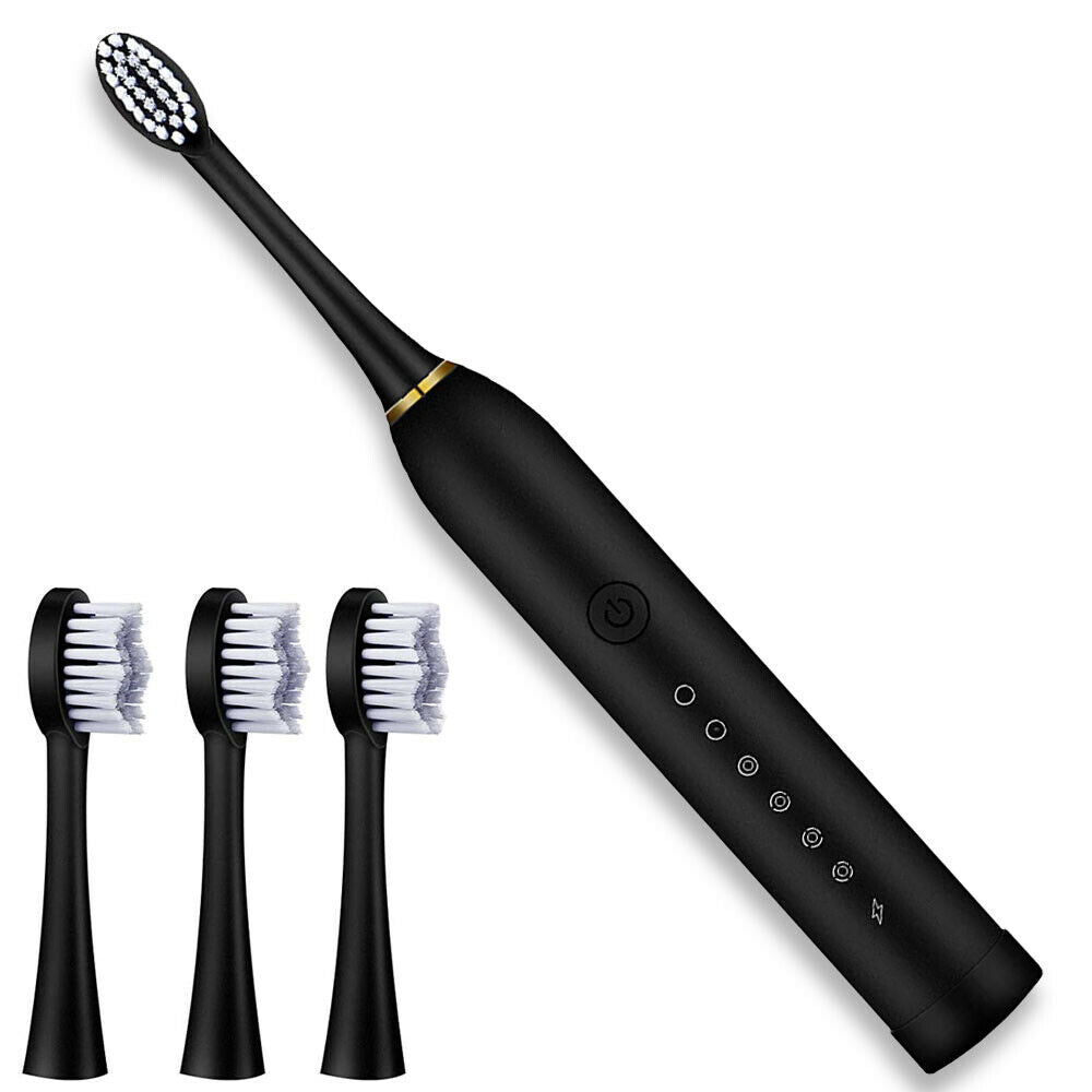 Rechargeable Sonic Electric Toothbrush Brush Heads Toothbrushes - Toothbrushes -  Trend Goods