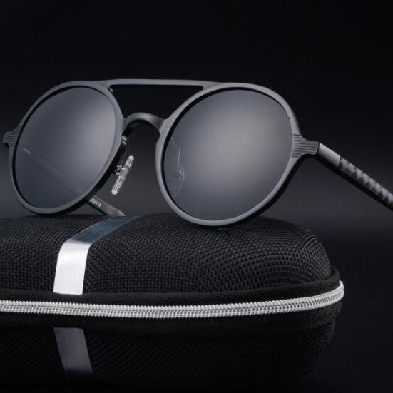Retro Aluminum Magnesium Sunglasses Polarized Lens Vintage Eyewear - Sunglasses -  Trend Goods