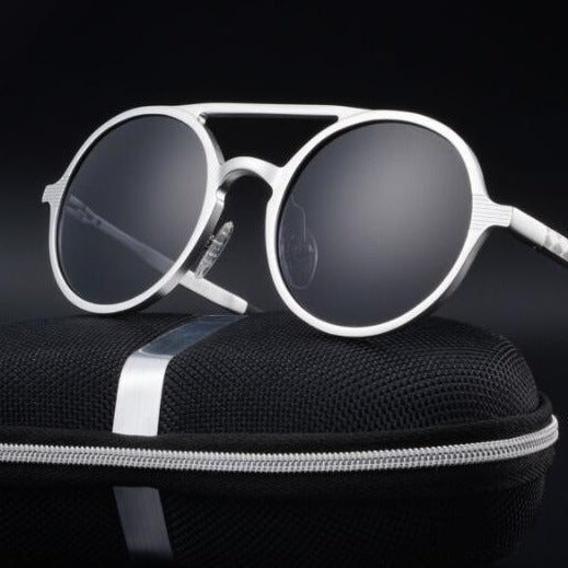 Retro Aluminum Magnesium Sunglasses Polarized Lens Vintage Eyewear - Sunglasses -  Trend Goods