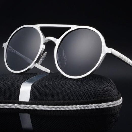 Retro Aluminum Magnesium Sunglasses Polarized Lens Vintage Eyewear - Sunglasses -  Trend Goods