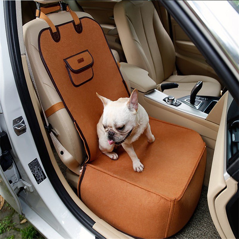 Retro Dual-purpose Pet Car Mat Front Seat Cushion - Pet Car Accessories -  Trend Goods