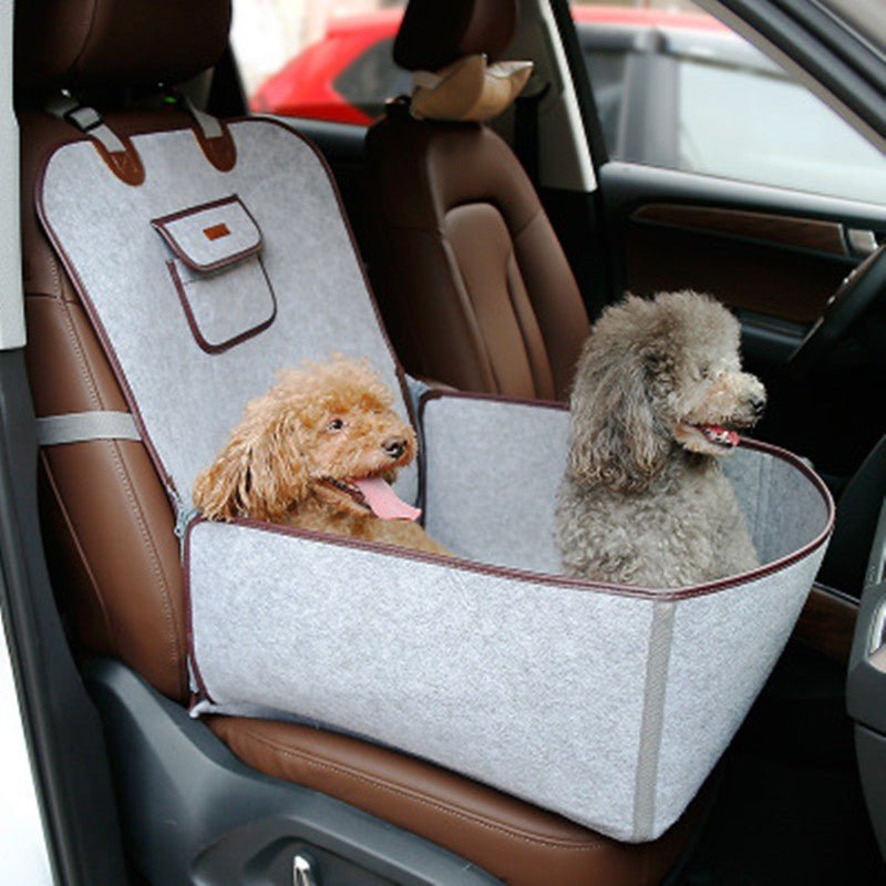 Retro Dual-purpose Pet Car Mat Front Seat Cushion - Pet Car Accessories -  Trend Goods