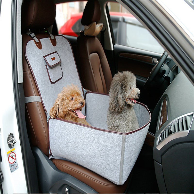 Retro Dual-purpose Pet Car Mat Front Seat Cushion - Pet Car Accessories -  Trend Goods