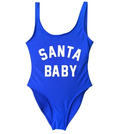 Santa Baby Swimwear Women One Piece Swimsuit - Swimwear -  Trend Goods