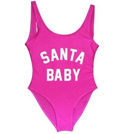 Santa Baby Swimwear Women One Piece Swimsuit - Swimwear -  Trend Goods