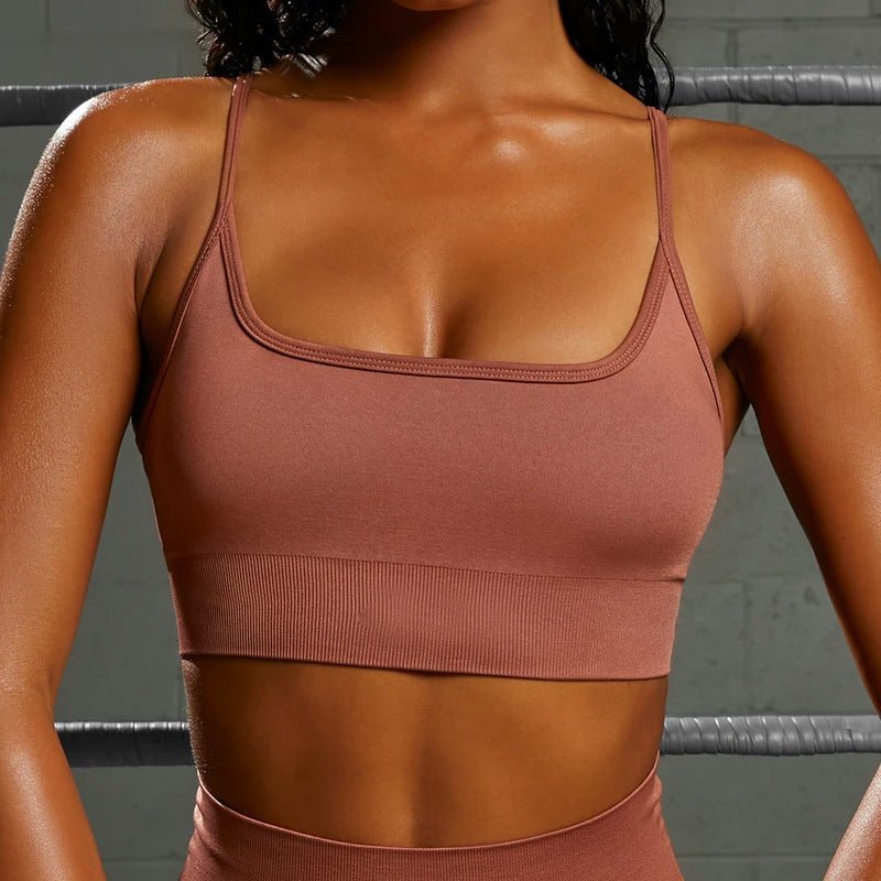 Seamless Beauty Back Fitness Yoga Wear Suit - Activewear -  Trend Goods