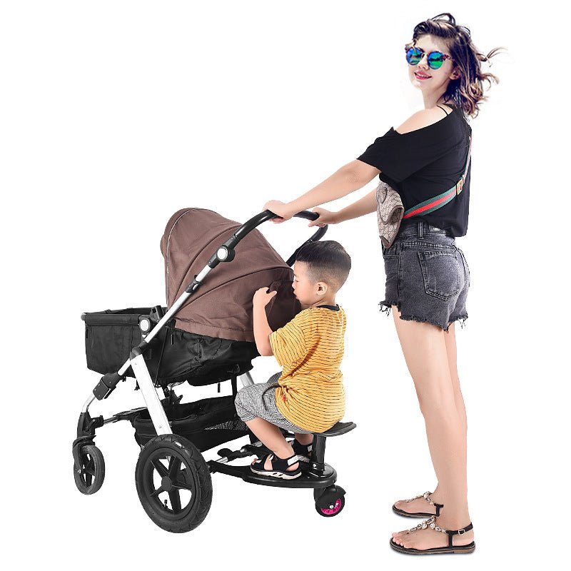 Second-child Travel Baby Stroller Attachment Auxiliary Pedal - Stroller Accessories -  Trend Goods