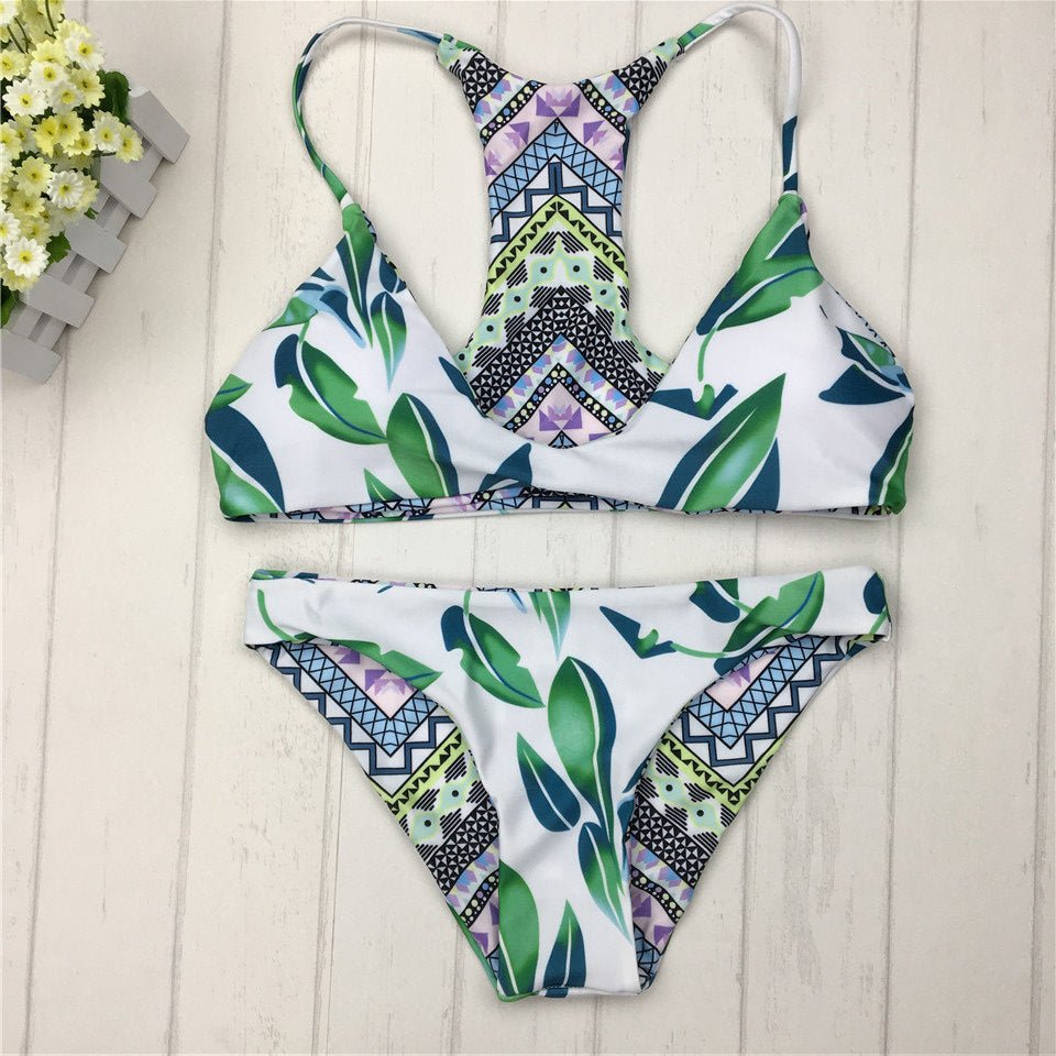 Brazilian Bikinis Women Swimsuit Double-sided printing Swimwear - Bikinis -  Trend Goods