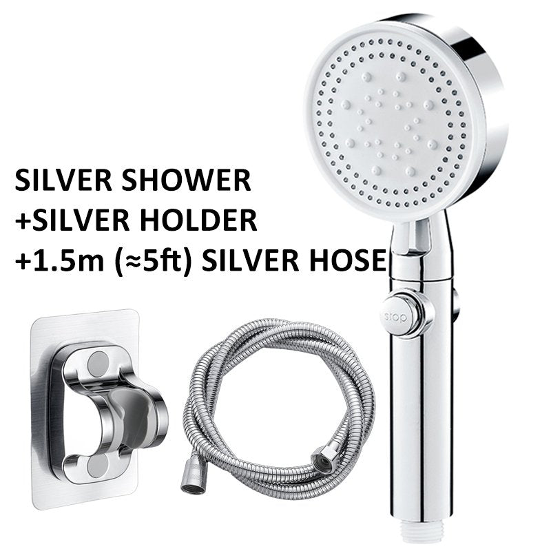 Shower Bath Shower Head Pressurized Large Water Output - Shower Heads -  Trend Goods