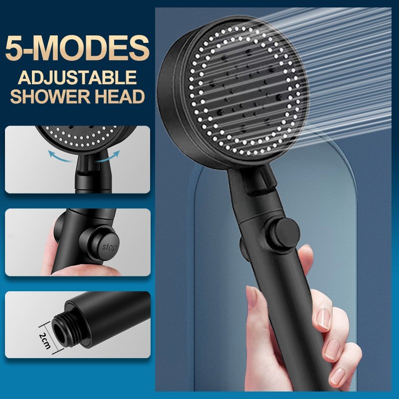 Shower Bath Shower Head Pressurized Large Water Output - Shower Heads -  Trend Goods