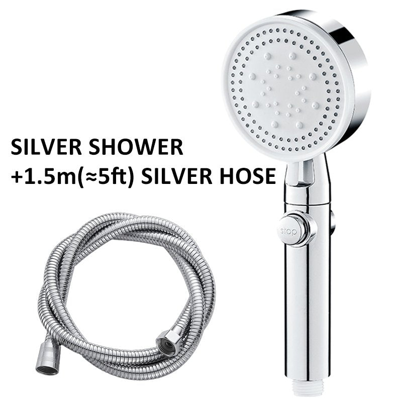 Shower Bath Shower Head Pressurized Large Water Output - Shower Heads -  Trend Goods