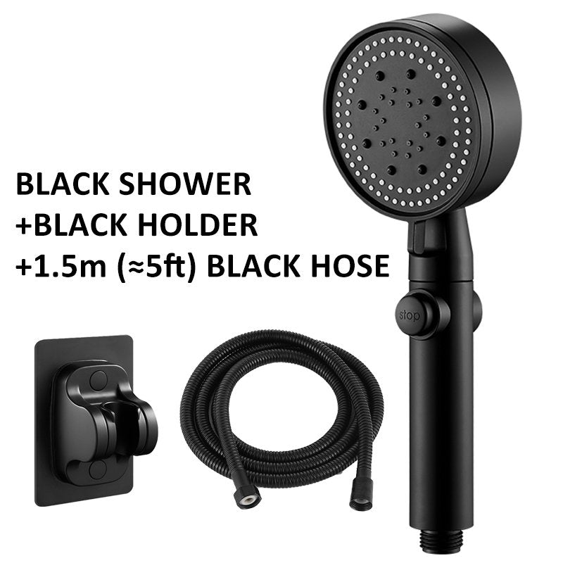 Shower Bath Shower Head Pressurized Large Water Output - Shower Heads -  Trend Goods