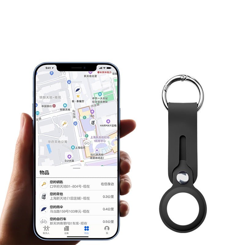 Silicone Locator Anti-Lost Keychain Hook - Keychains -  Trend Goods