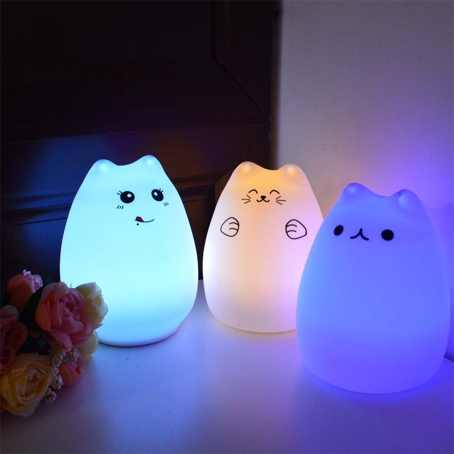 Silicone Touch Sensor LED Night Light For Children Baby Kids - Night Lights -  Trend Goods