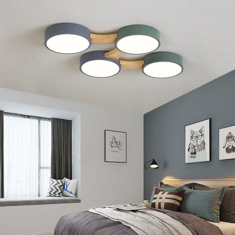 Simple Living Room Bedroom Nordic Led Ceiling Lamp - Lighting -  Trend Goods