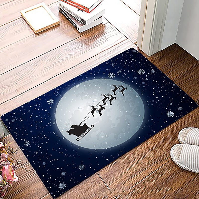 Simple Non-slip Christmas Printed Carpet Mat - Floor Mats -  Trend Goods