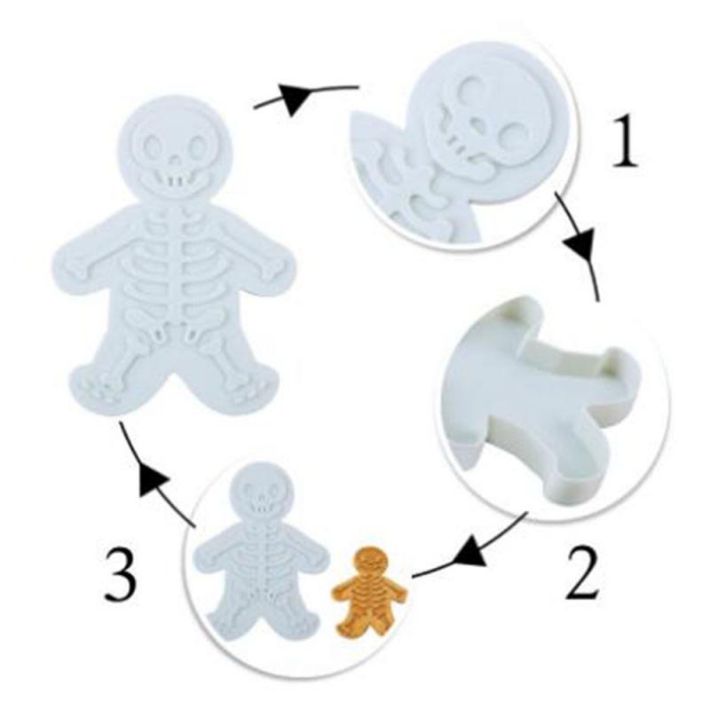 Skeleton Shape Seal DIY Biscuit Mold Baking Gadgets Biscuit Cutting Die - Cookie Presses -  Trend Goods