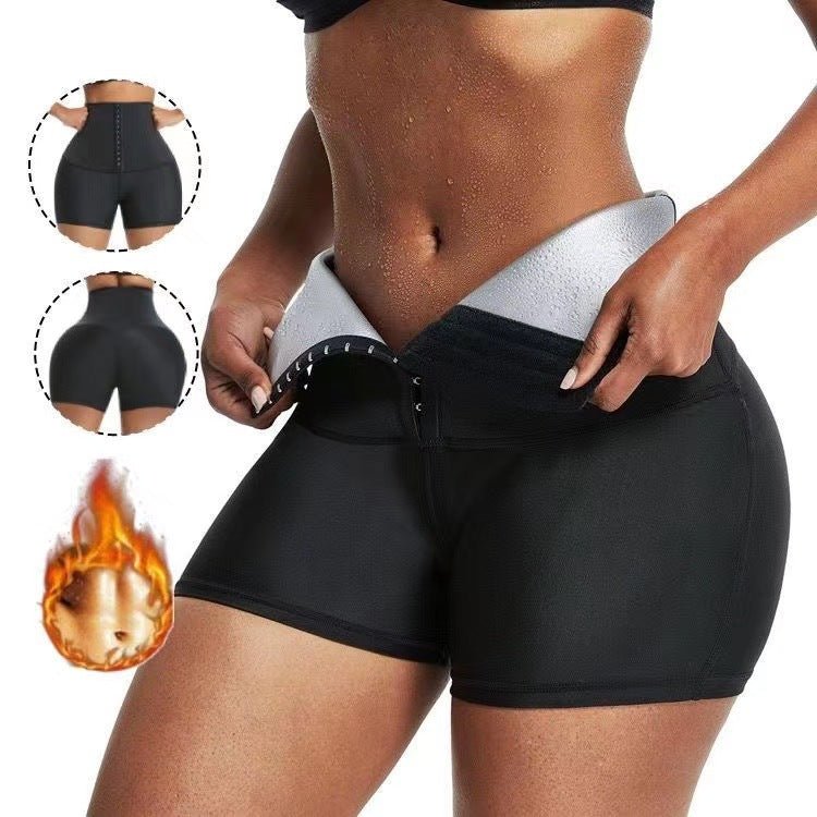 Slimming Pants Waist Trainer Shapewear Tummy Hot Thermo Sweat Leggings Sauna Body Shaper - Shapewear -  Trend Goods