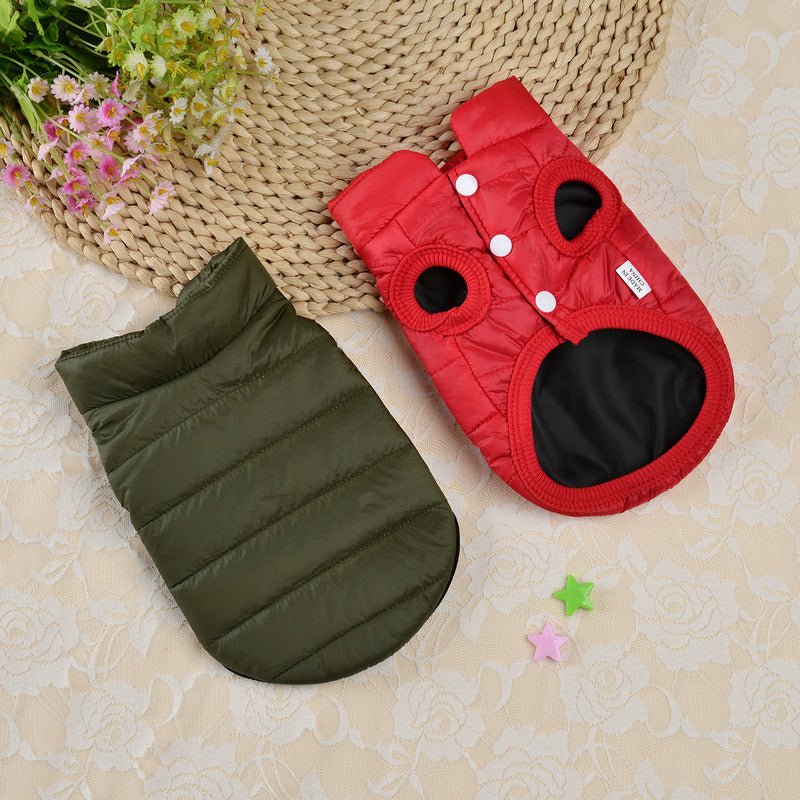 Small Dog and Cat Thermal Padded Coat - Pet Apparel -  Trend Goods