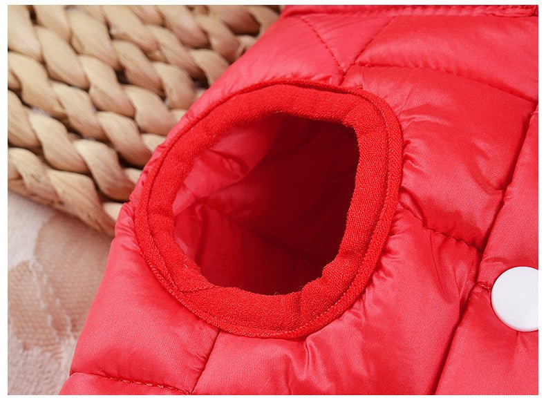 Small Dog and Cat Thermal Padded Coat - Pet Apparel -  Trend Goods