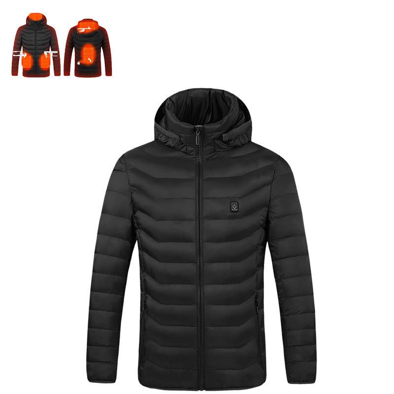 Smart Heating USB Electric Thermostatic Cotton-padded Clothes In Winter - Coats -  Trend Goods