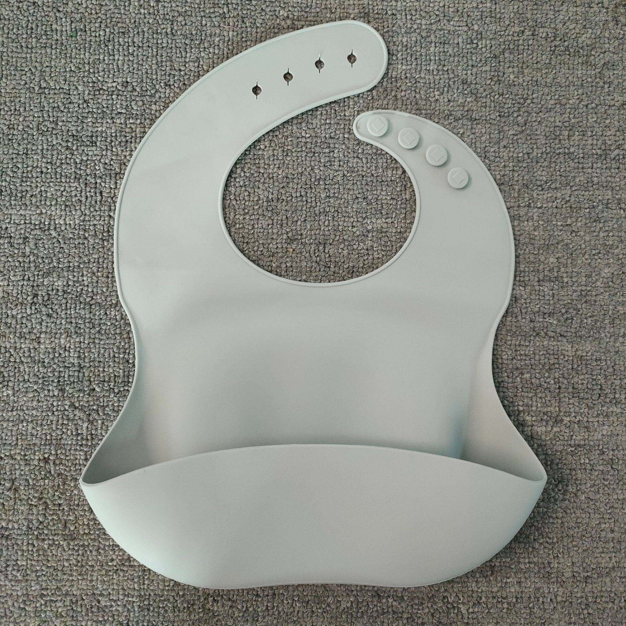 Soft Waterproof Silicone Baby Bib with Food Catcher, Baby Silicone Bib - Baby Bibs -  Trend Goods