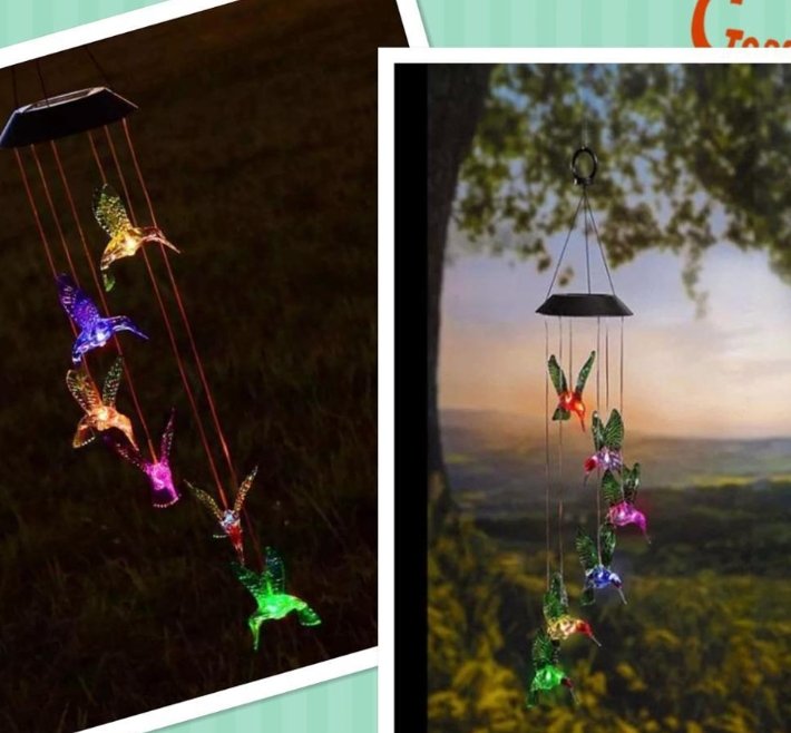 Solar light bell light color led light garden lights - Lighting -  Trend Goods