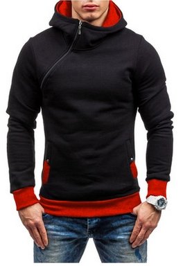 Solid Color Hoodies with Zipper - Hoodies -  Trend Goods