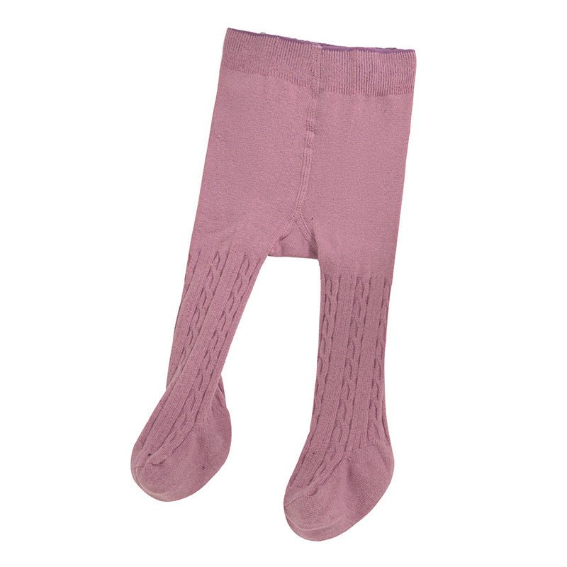 Solid Color Long Leggings Baby Leggings - Socks -  Trend Goods