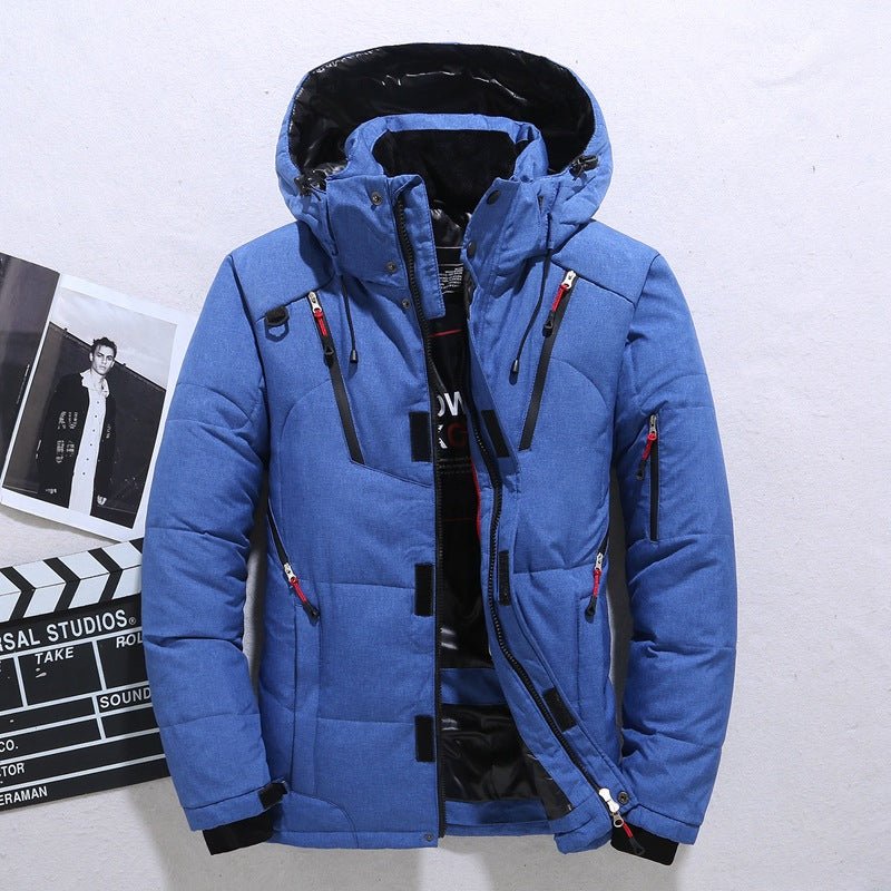 Sports Outdoor Windproof And Down Jacket - Coats -  Trend Goods