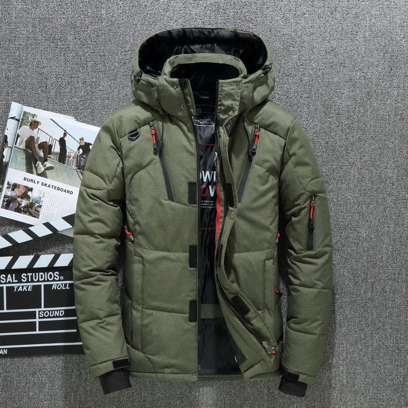 Sports Outdoor Windproof And Down Jacket - Coats -  Trend Goods
