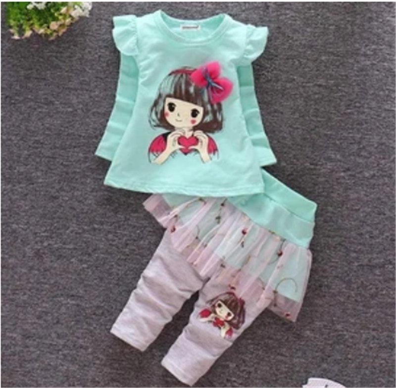 Spring Clothes for Girls Spring Cotton Clothes Suits - Clothing Sets -  Trend Goods