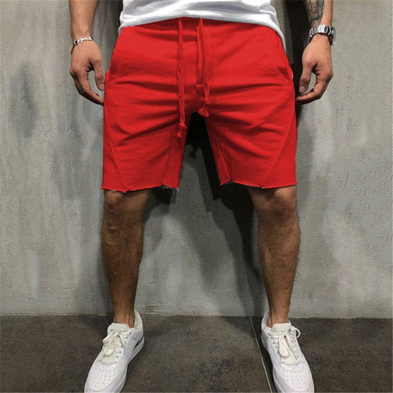 summer mens gym sports sport grey shorts for men - Shorts -  Trend Goods