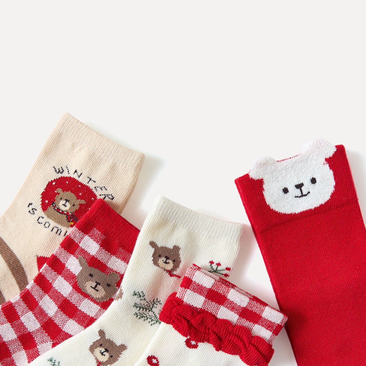 Sweet And Cute Bear Children's Warm Socks - Socks -  Trend Goods