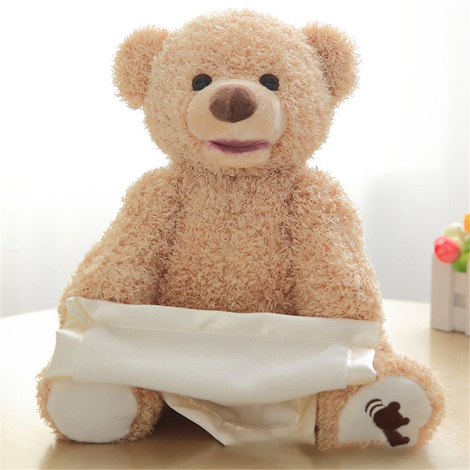 Talking teddy bear Peek a boo - Plush Toys -  Trend Goods