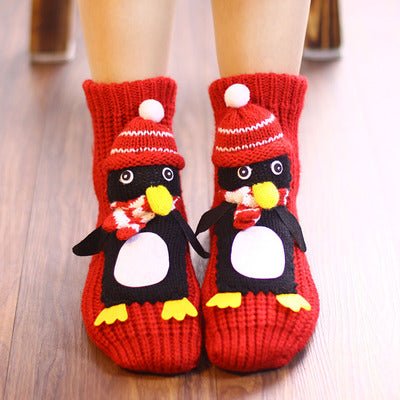 Thickened Middle Tube Thick Line Christmas Socks - Socks -  Trend Goods