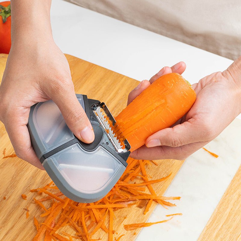 Three-in-one Multi-function Paring Knife Fruit Peeler Potato Melon Planer - Kitchen Slicers -  Trend Goods