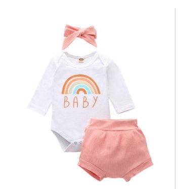 Three-piece baby suit - Baby Clothing -  Trend Goods