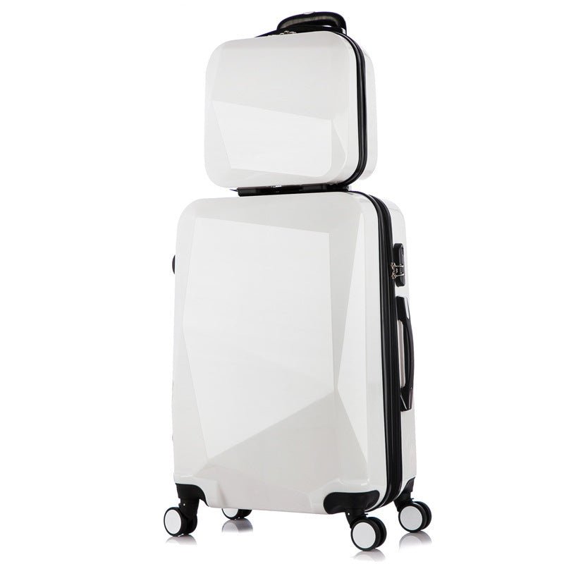 Three-piece Diamond Pattern Swivel Wheels Luggage - Luggages -  Trend Goods