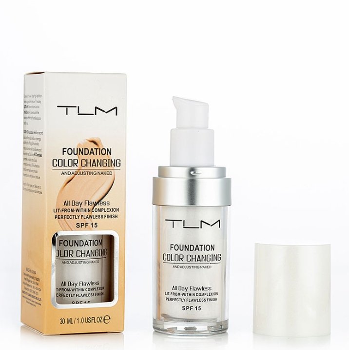 Tlm Color Changing Foundation - Make-up Tools -  Trend Goods