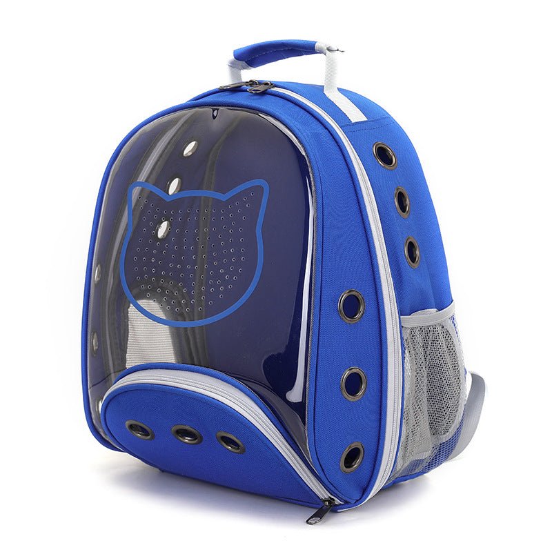Transparent Space Capsule Pet Bag Fashionable Shoulder Cat Bag Dog Backpack - Pet Bags -  Trend Goods